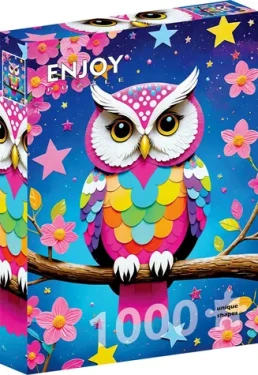 ENJOY Puzzle Hvězdná sova