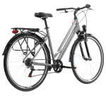 KROSS SENTIO 1.0, rám 18" (S), model 2025, pneu 28", barva grafitová - ZDARMA dopravné, seřízení, odborná montáž a koš na zadní nosič! (Záruka nejlepší ceny! Nakupujte u autorizovaného prodejce!)