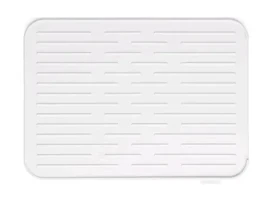 Brabantia Silikonový odkapávač na nádobí světle šedá / 43.8 x 32.5 x 0.9 cm (117466)