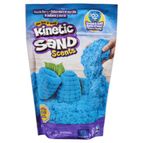 Kinetic sand Voňavý tekutý písek - ostružina s malinou - Spin Master Kinetic Sand