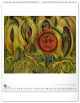 Nástěnný kalendář 2026 NOTIQUE - Frida Kahlo, 48 x 56 cm