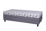 Postel Neo Rozměr: 80 x 200 cm, Matrace: Miami - tvrdost 3, látka: Korpus Paris 25 + lehací plocha Walker 3 (vzor)