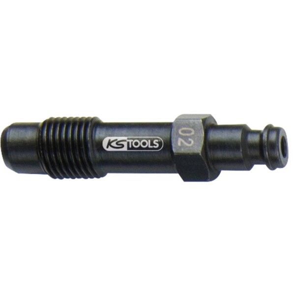 KS Tools 150.3663 Adaptér žhavicích svíček, M12x1,25 s vnějším závitem, délka 55 mm