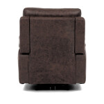 TV a relaxační křeslo s elektrickým ovládáním, potah hnědá látka v dekoru vintage, 1 motor 240V