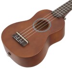 Cascha HH 3956 Soprano Ukulele Bundle Brown