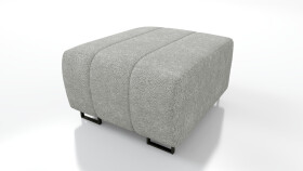 FRONTI Taburet RAGNAR - světlešedý - bouclé - Centaur 2