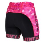 Triatlonové šortky SALMING Triathlon Shorts - Black/Pink Velikost textilu: XS