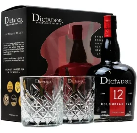 Dictador Icon Reserve 12 / Rum / stařený / dárková kazeta / Kolumbie / 40% / 0,7 l (5902670846023)