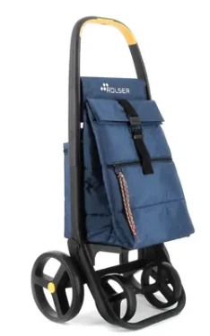 Rolser M Clec Termo Polar 8 Plus modrá / Nákupní taška na kolečkách / objem 43 l / nosnost 50 kg