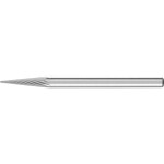 PFERD 21214183 frézovací kolík tvrdokov Špičatý kužel Délka 41 mm Vnější Ø 3 mm Pracovní délka 11 mm Ø hřídele 3 mm 1 ks