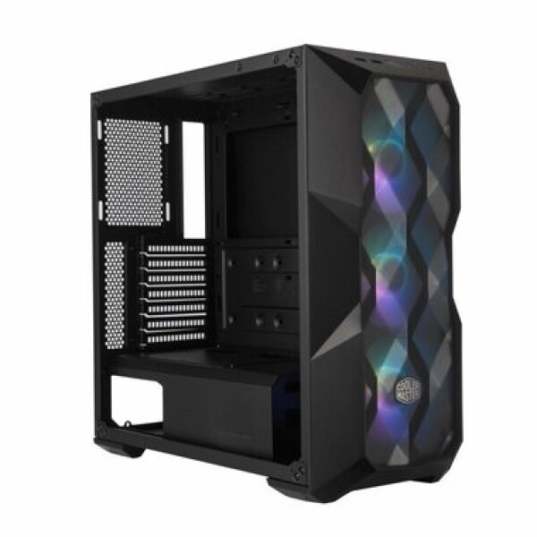 Cooler Master MasterBox TD500 MESH černá / E-ATX / 2x USB 3.0 / 3x 120mm ARGB / bez zdroje / průhledná bočnice (MCB-D500D-KGNN-S01)