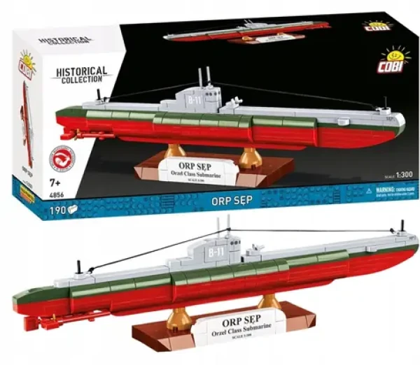 COBI 4856 Ponorka ORP Sęp