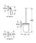 GROHE - Essentials Sada doplňků pro toaletu 3 v 1, chrom 40407001