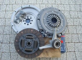 SRL Spojka a setrvačník a ložisko VW T4 2.5 105PS - kompletní