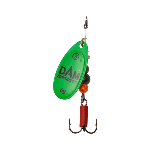DAM Třpytka Effzett Fluo Spinner Green - 12g vel.5,DAM Třpytka Effzett Fluo Spinner Green - 12g vel.5
