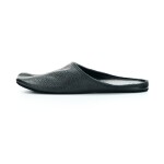 OmaKing Leather Slippers černé