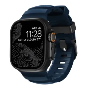 Nomad Rocky Point Band řemínek pro Apple Watch 49/46/45/44/42mm black/atlantic (NM014827858)