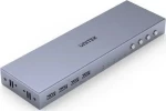 Unitek KVM přepínač 4v1 HDMI 2.0 4K / KVM přepínač / 4 počítače / 1 monitor / USB Hub (V306A)