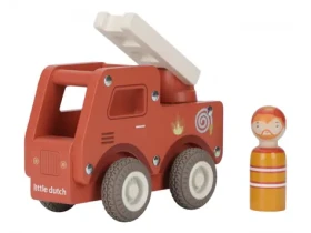 Little Dutch Hasičské auto dřevěné