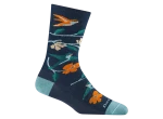 Darn Tough Birds of a Feather Crew Lightweight dámské ponožky Midnight vel. M (EU 41-42,5)