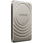 CubeNest 5000mAh Magnetic Wireless Slim PowerBank S1B3D zlatá / Magnetická bezdrátová powerbanka / USB-C (S1B3DNT)