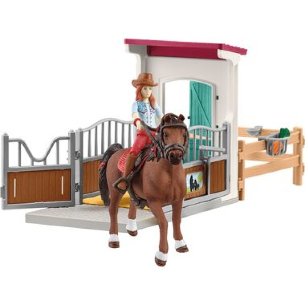 Schleich Horse Club 42710 Box pro koně Hannah a Cayenne