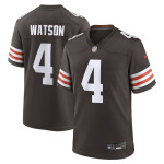Nike Pánský dres Cleveland Browns NFL Deshaun Watson #4 Game - Hnědá Velikost: M