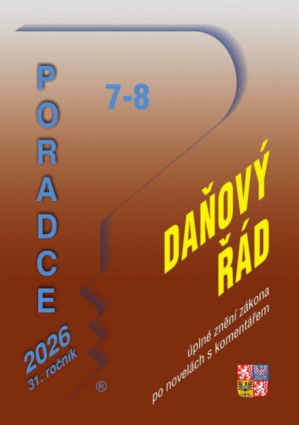 Poradce 7-8/2026 Daňový řád
