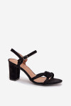 Sandály na podpatku model 215644 Step in style 39