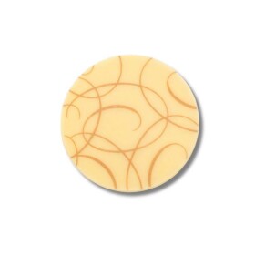 Dortisimo Čokoládová dekorace Bombasei Spirálky bílá (12 ks)