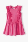 Šaty dívčí volánkové, Minoti, 14dress 2, Holka - 86/92 | 18-24m