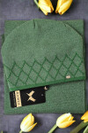 Kamea Hat&Scarf K.23.201.49 Zelená OS