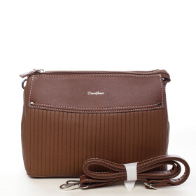 Stylová dámská crossbody Santino hnědá