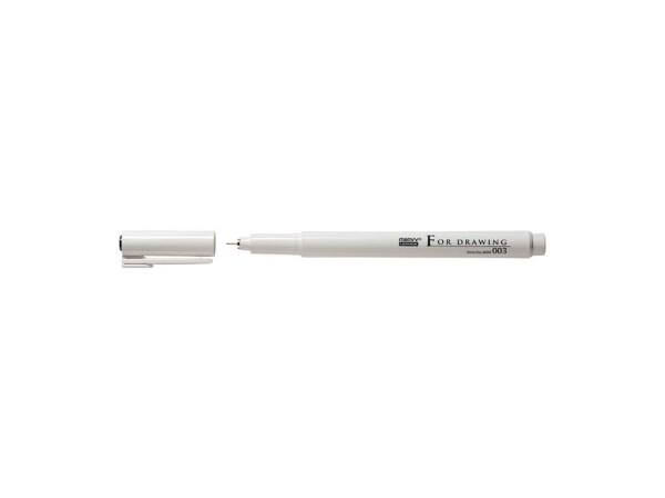 Marvy For Drawing dokumentní popisovač 1,2 mm černá