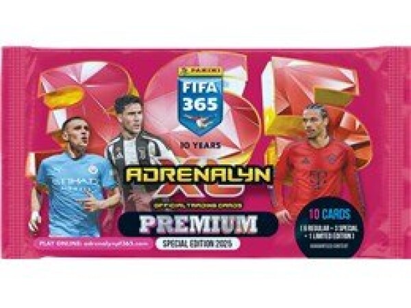 Karty Panini FIFA 365 2024/2025 Adrenalyn Premium