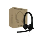Logitech Headset H570e Stereo MS Teams / Sluchátka s mikrofonem / USB-A (981-001430)