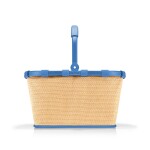 Nákupní košík Reisenthel Carrybag Frame Raffia blue