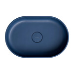 OMNIRES - OVO M+ umyvadlo na desku, 55 x 36 cm midnight blue /MB/ OVOUNMB