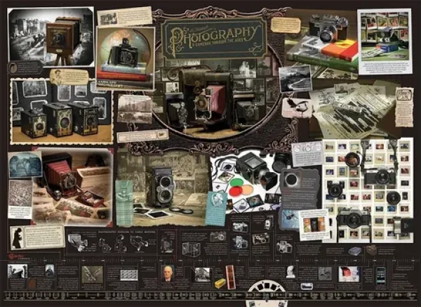 COBBLE HILL Puzzle Dějiny fotografie