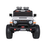 Mamido Elektrické autíčko Extreme Sport 4x4 s proměnlivou velikostí bílé