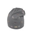 Dětská čepice AJS 50-105 melanžová tužka 52-54 cm