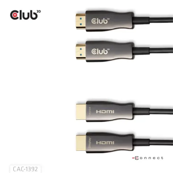 Club3D Ultra High Speed HDMI 2.1 30m / Kabel HDMI / 8K 60Hz / 48 Gbit/s / HDR / eARC / aktivní optický (CAC-1392)