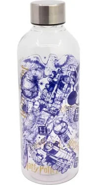 STOR Láhev na pití Harry Potter - Kouzla 850 ml / Láhev na pití / kovový uzávěr / bez BPA a ftalátů (31051)