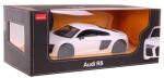RASTAR Auto na dálkové ovládání R/C Audi R8 Rastar 1:24 bílé