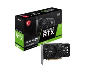 MSI VGA NVIDIA GeForce RTX 3050 VENTUS 2X E 6G OC, 6G GDDR6, 1xDP, 2xHDMI EDF_2648606
