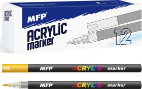 Akrylový popisovač 1 mm - zlatý