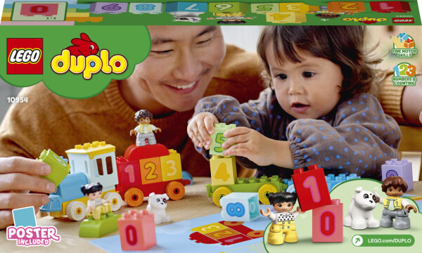 LEGO® DUPLO® My First 10954 Vláček s čísly – Učíme se počíta - LEGO® DUPLO®