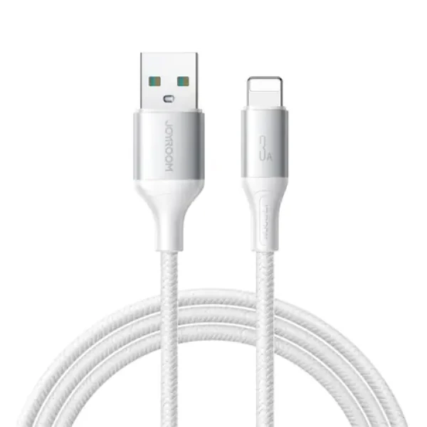 Joyroom S-A28 Flash Series Nabíjecí kabel USB-A (M) - Lightning (M) 3A 1m bílá (6956116798055)