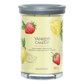 Yankee Candle Signature Tumbler velký: Iced Berry Lemonade 567g (2 knoty)