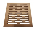Dřevěná ventilační mřížka 150x150mm, červený cedr